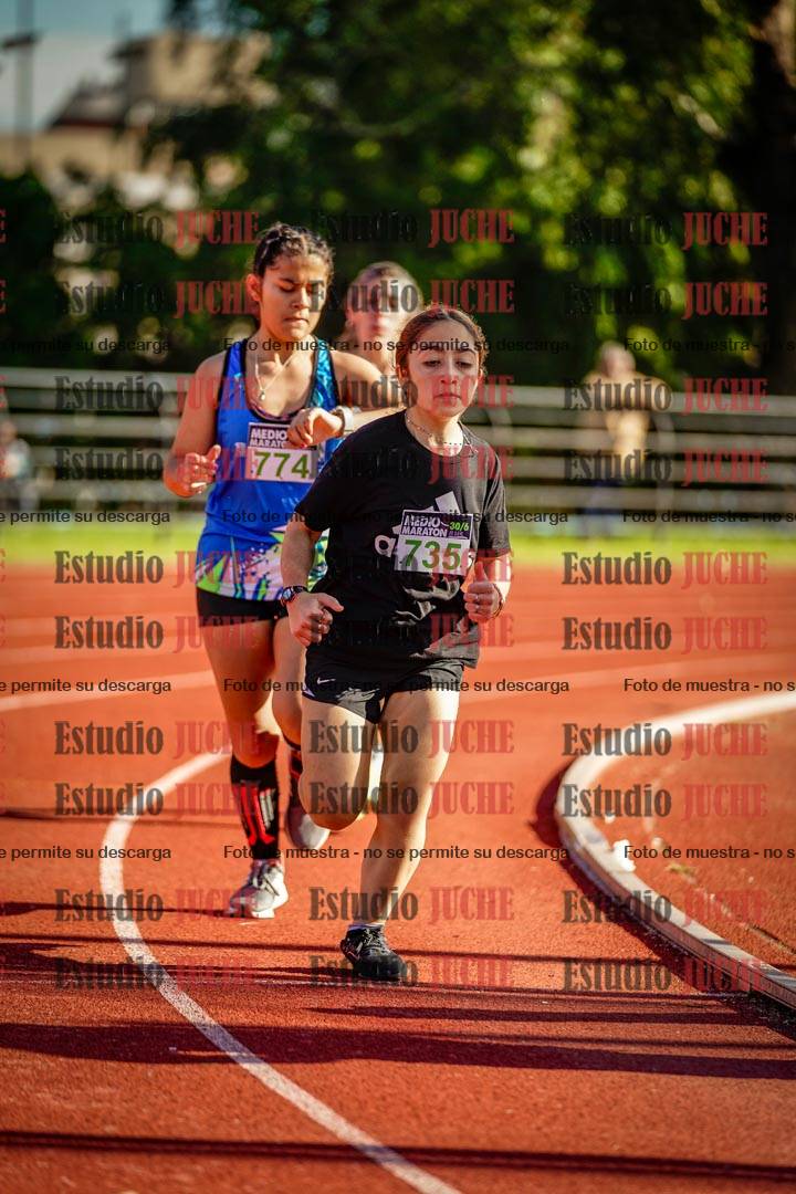 Fotos de los 1500 m de mujeres