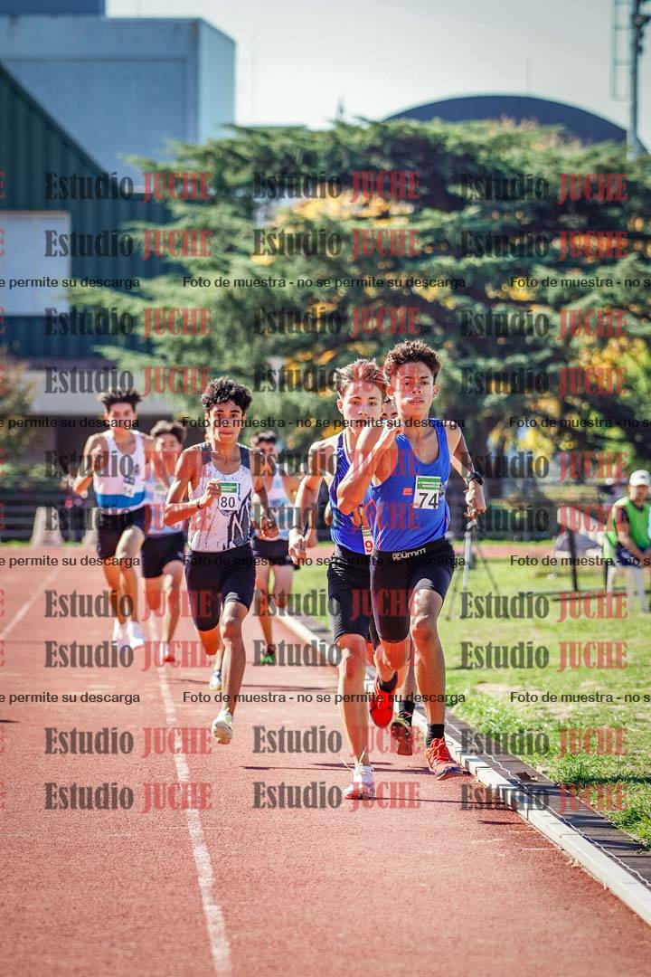 Fotos de los 600 m llanos de varones