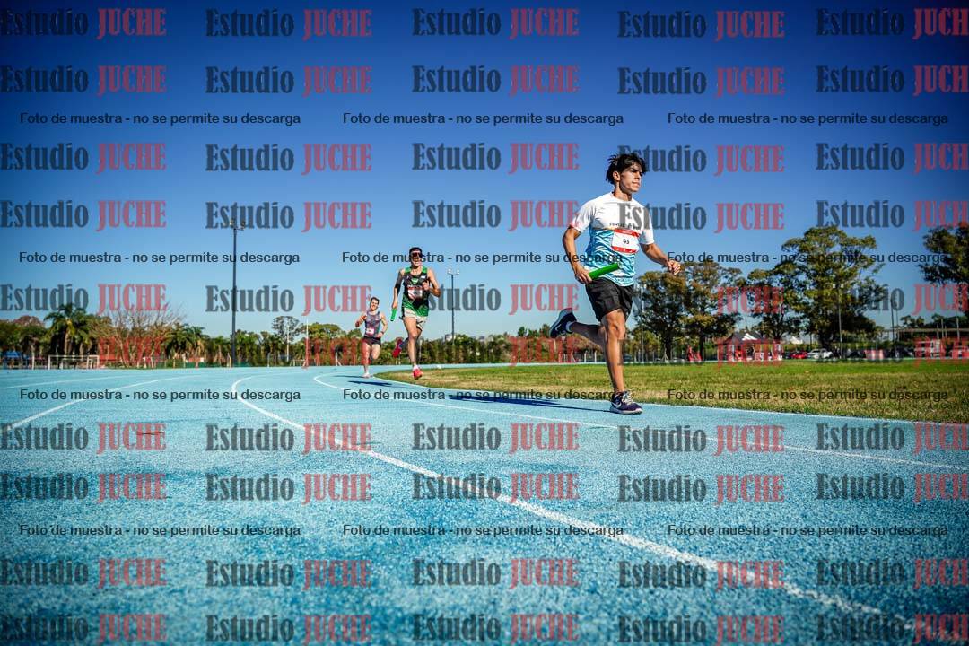 Fotos durante los relevos