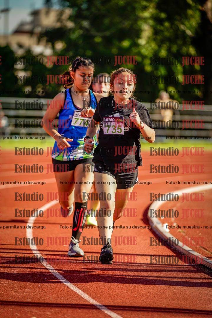 Fotos de los 1500 m de mujeres