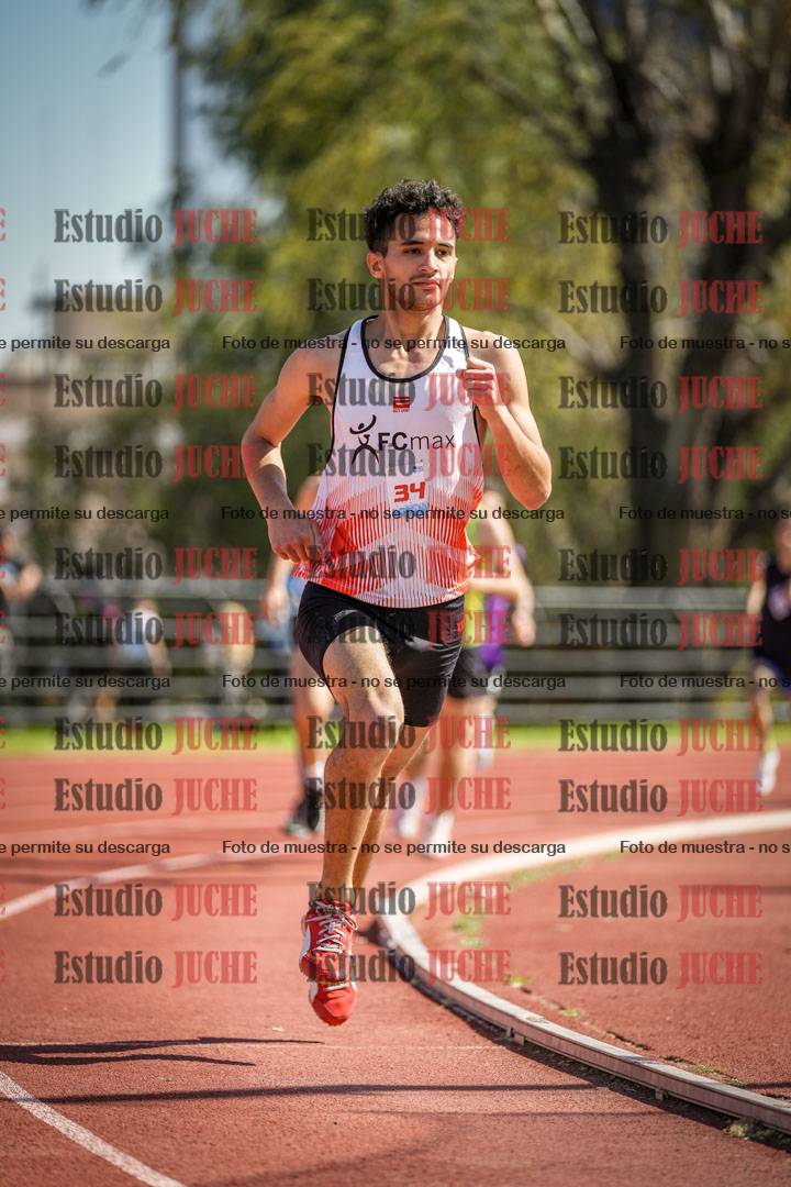 Fotos de los 1500 m llanos de varones