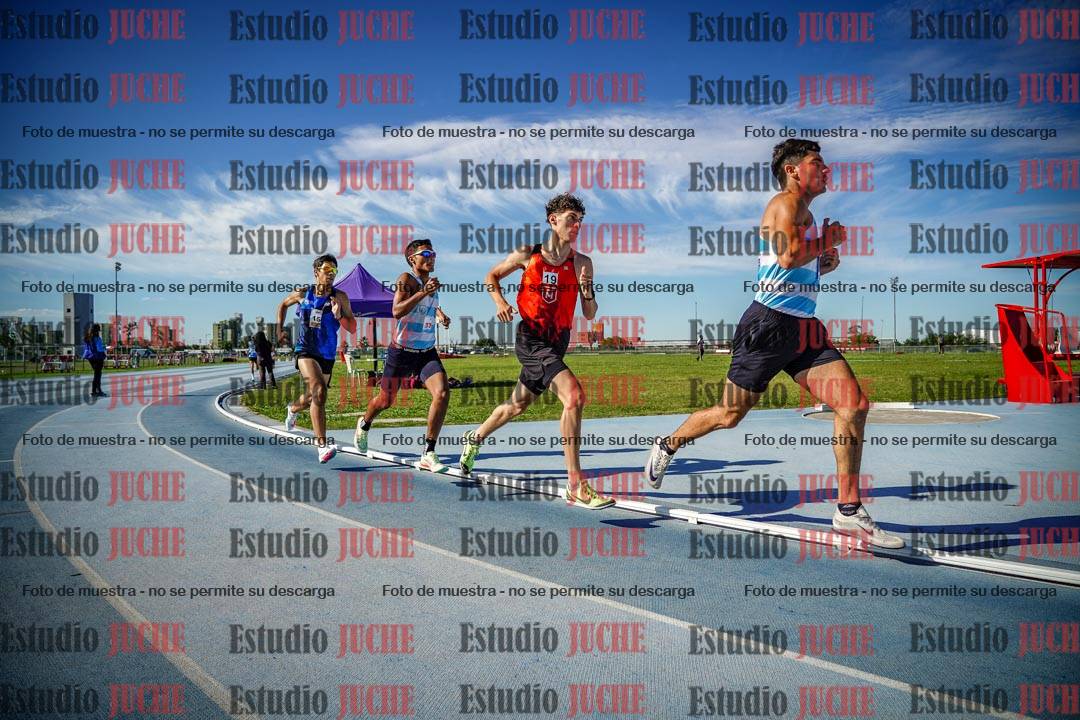 Fotos de los 1500 m llanos de varones