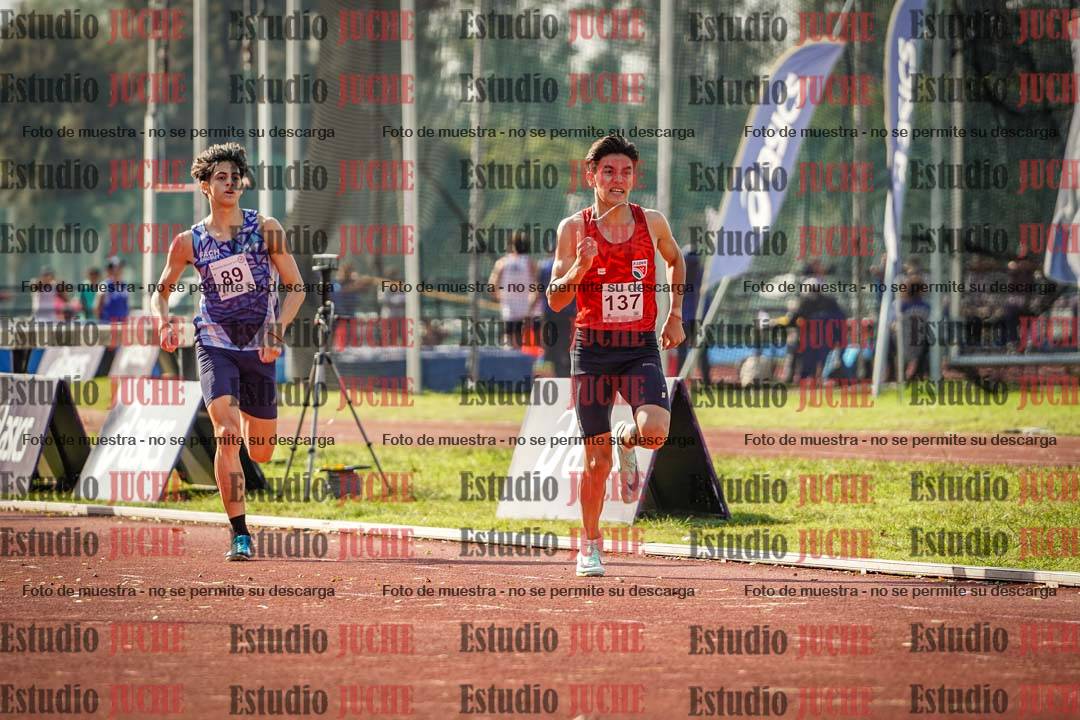 Fotos de los 800 m llanos de varones