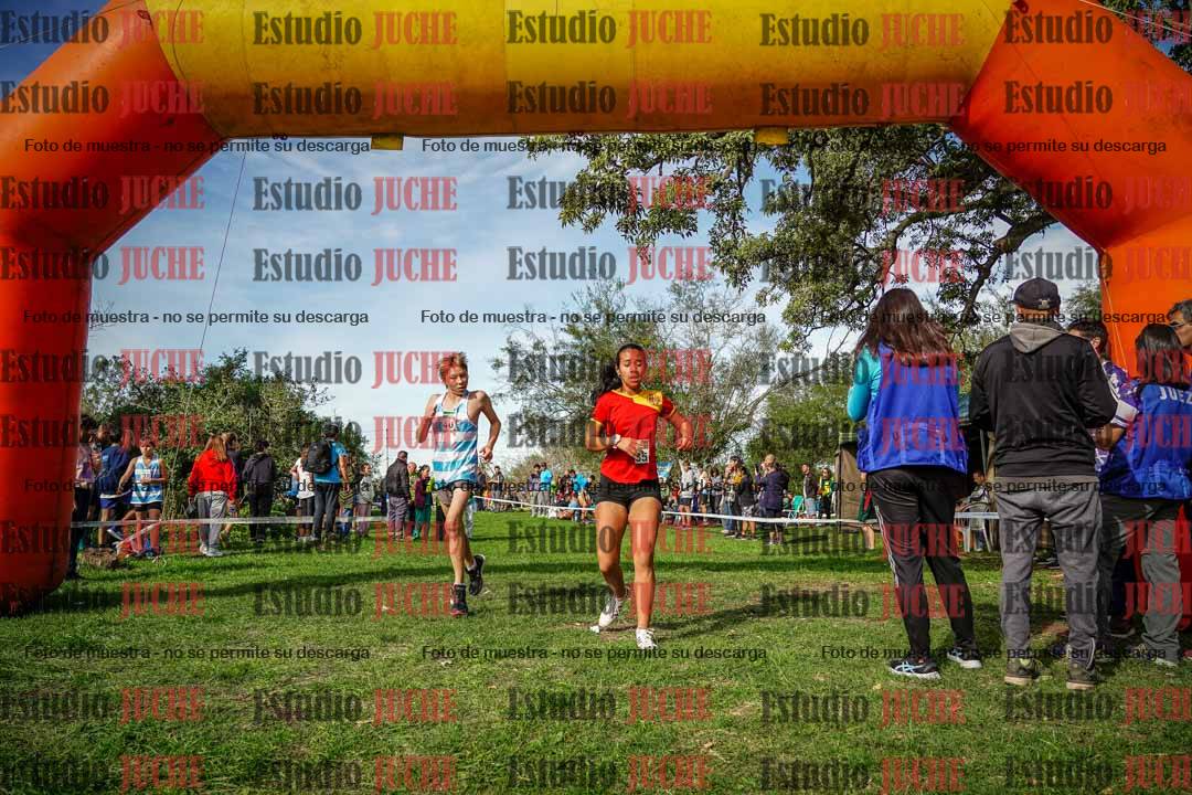 Fotos de la llegada del cross de 1500 m
