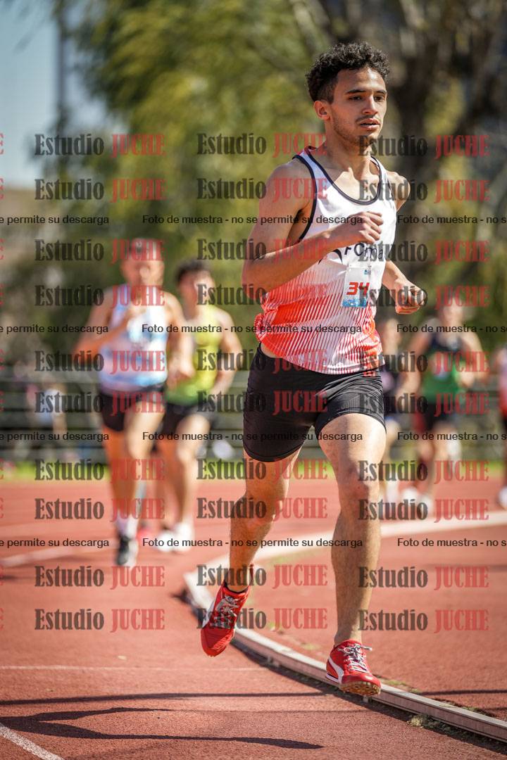 Fotos de los 1500 m llanos de varones