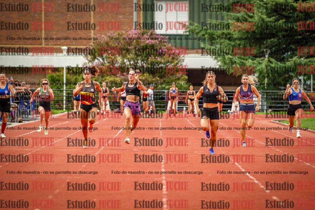 Fotos de los 100 m llanos de mujeres - FINAL