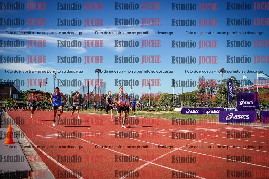 Fotos de los 200 m llanos de varones