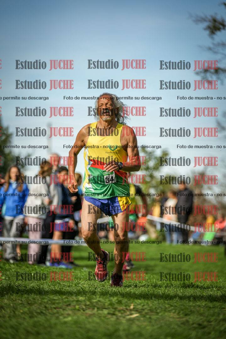 Fotos de la llegada del cross de 1500 m