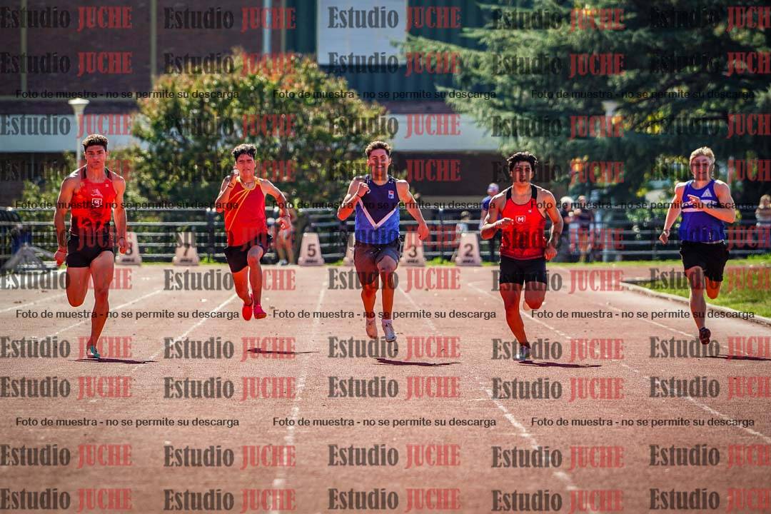Fotos de los 200 m llanos de varones