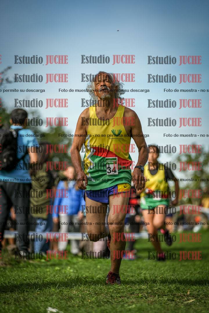 Fotos de la llegada del cross de 1500 m