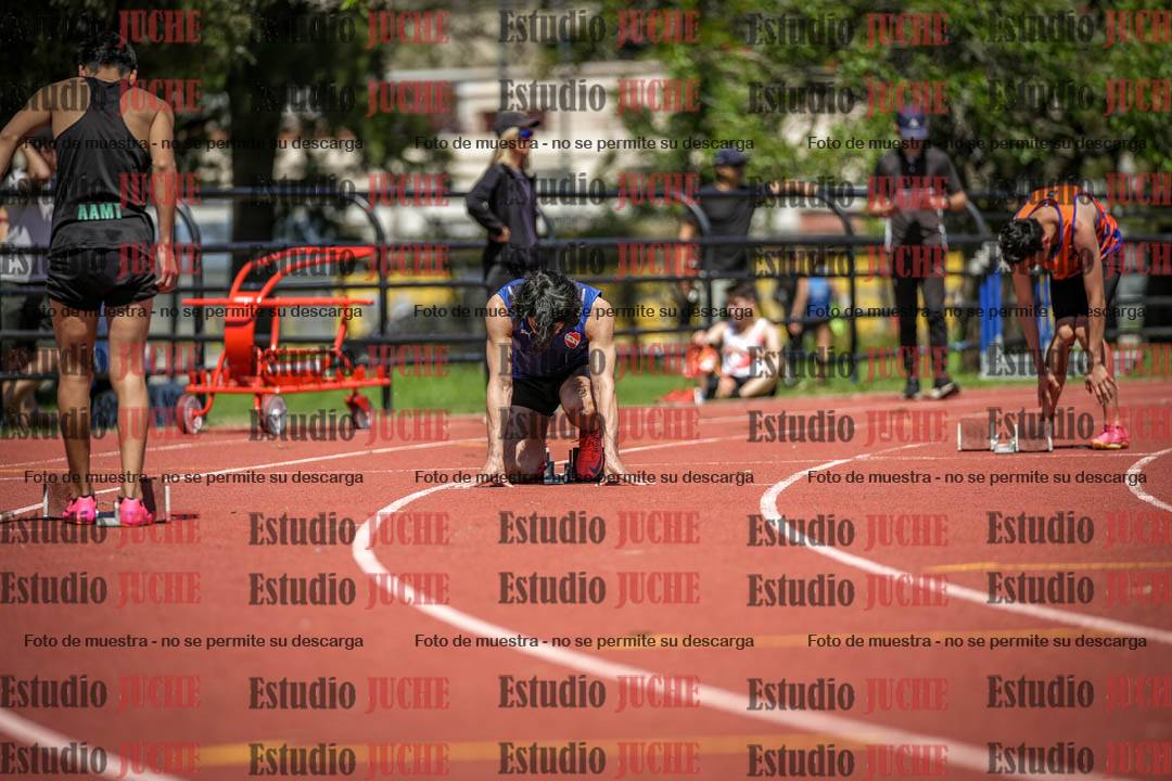 Fotos de los 200 m llanos de varones