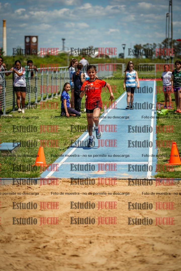 Fotos del salto en largo de mujeres - U12