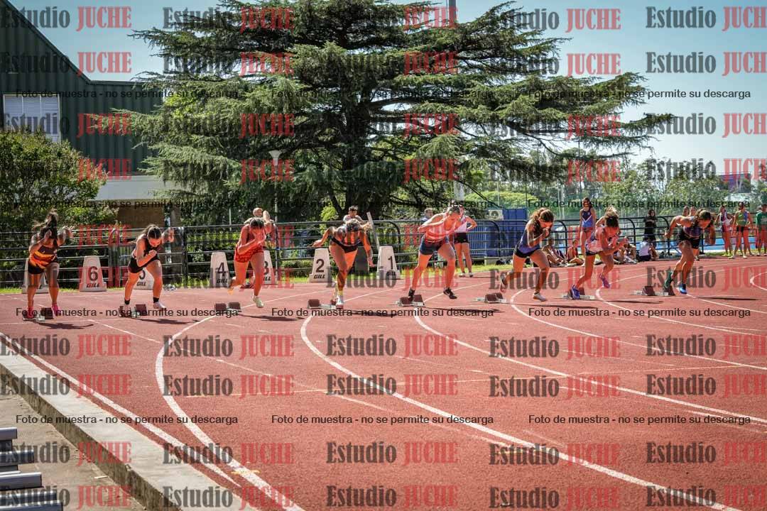 Fotos de los 100 m llanos de mujeres