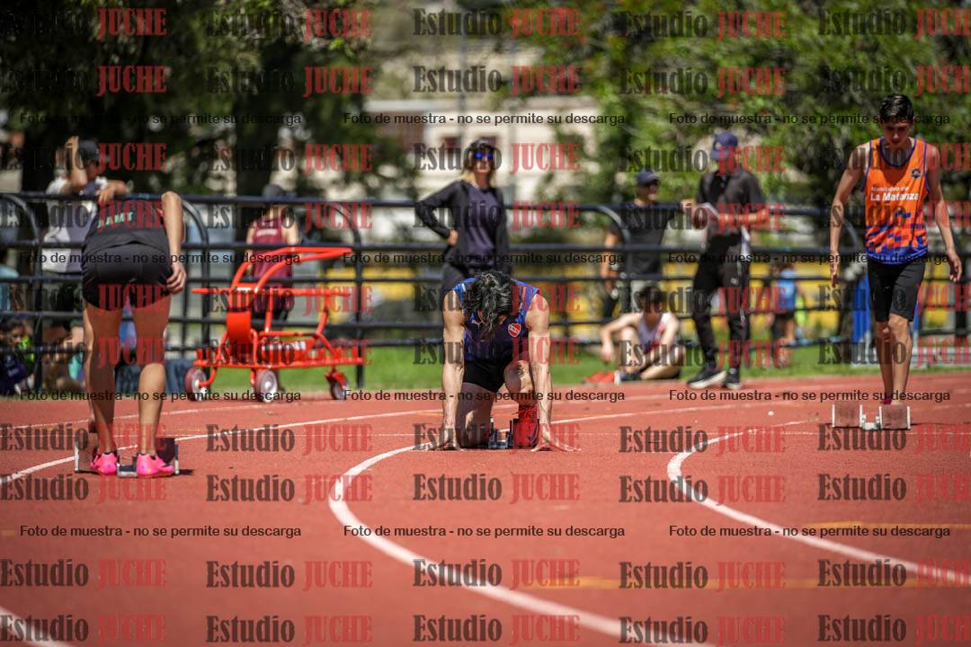 Fotos de los 200 m llanos de varones