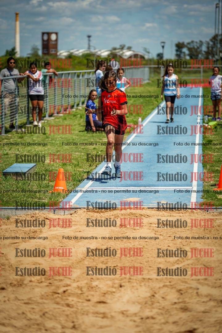Fotos del salto en largo de mujeres - U12