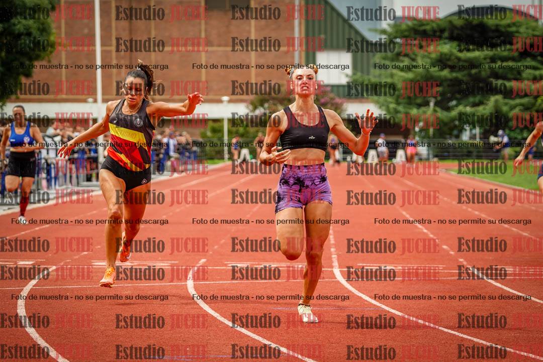 Fotos de los 100 m llanos de mujeres - FINAL