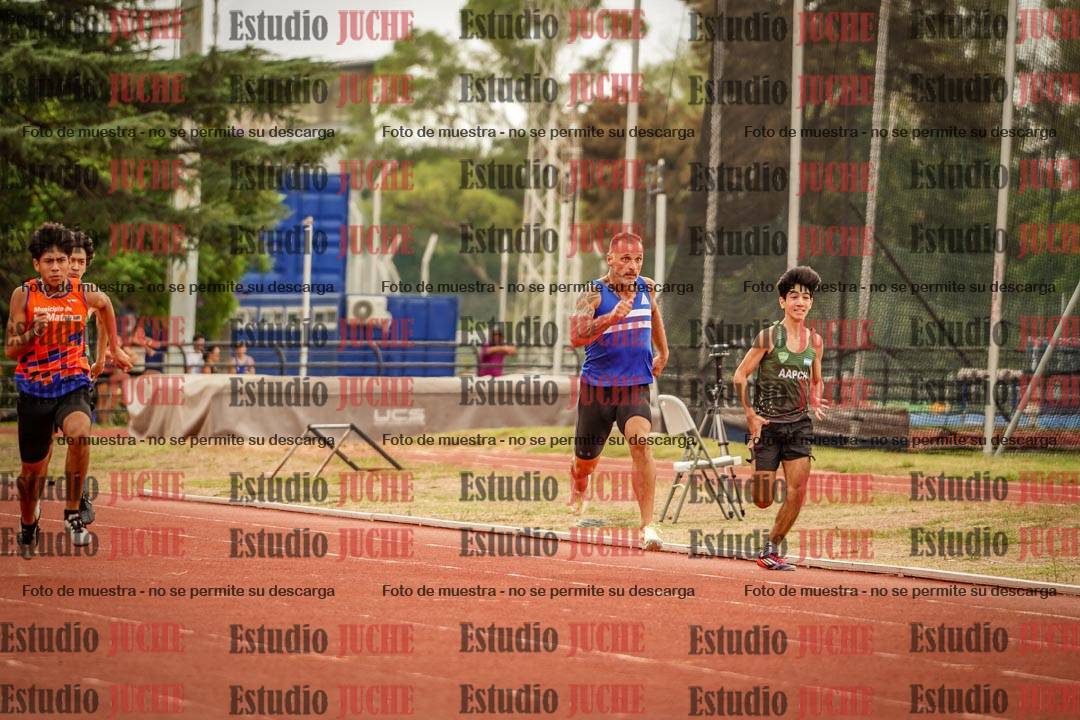 Fotos de los 200 m llanos de varones