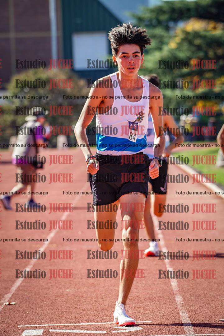 Fotos de los 600 m llanos de varones