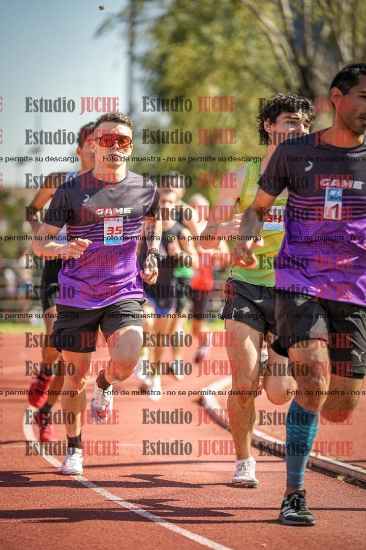 Fotos de los 1500 m llanos de varones