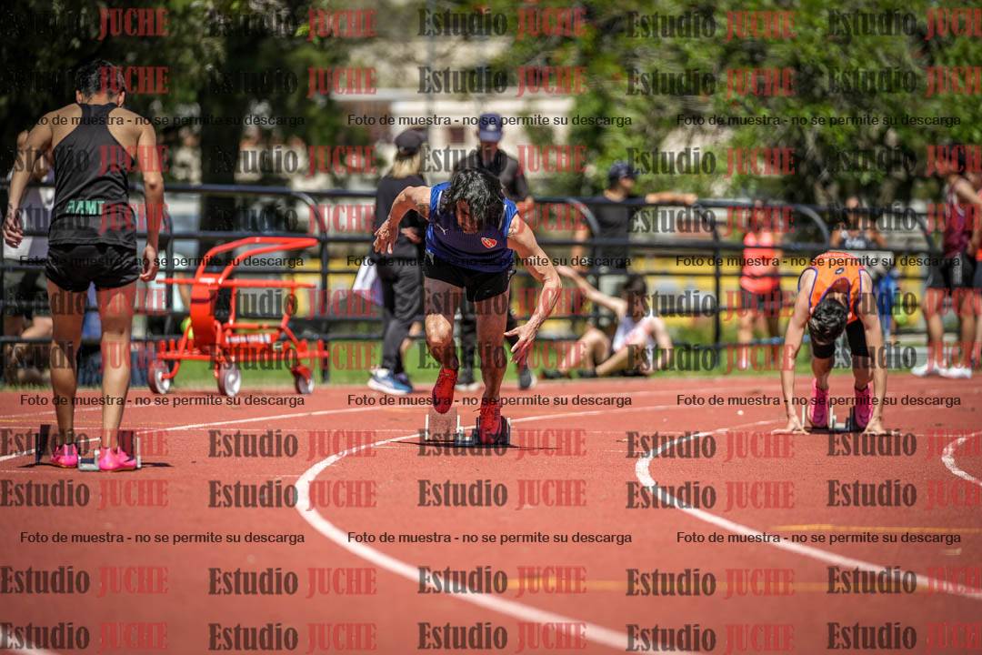 Fotos de los 200 m llanos de varones