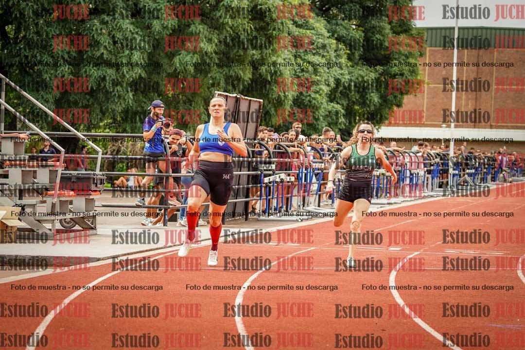 Fotos de los 100 m llanos de mujeres - FINAL