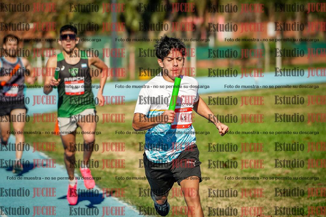 Fotos durante los relevos