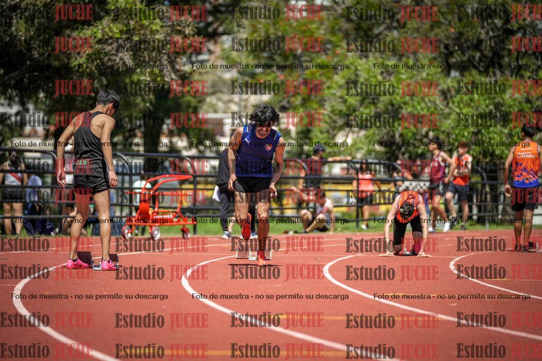 Fotos de los 200 m llanos de varones