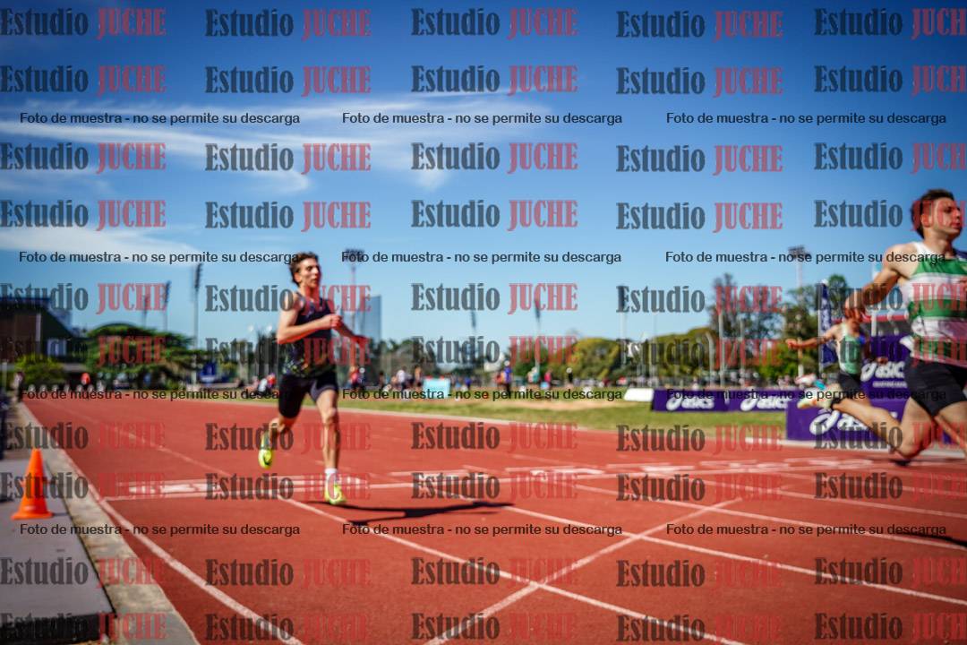 Fotos de los 200 m llanos de varones