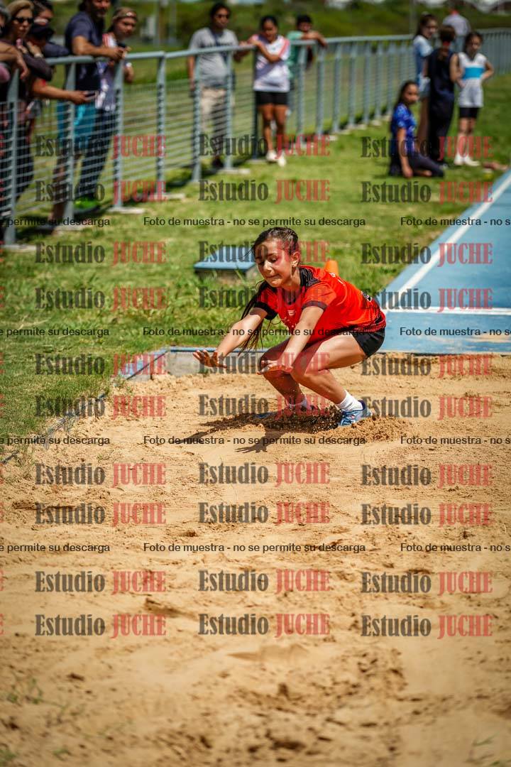 Fotos del salto en largo de mujeres - U12
