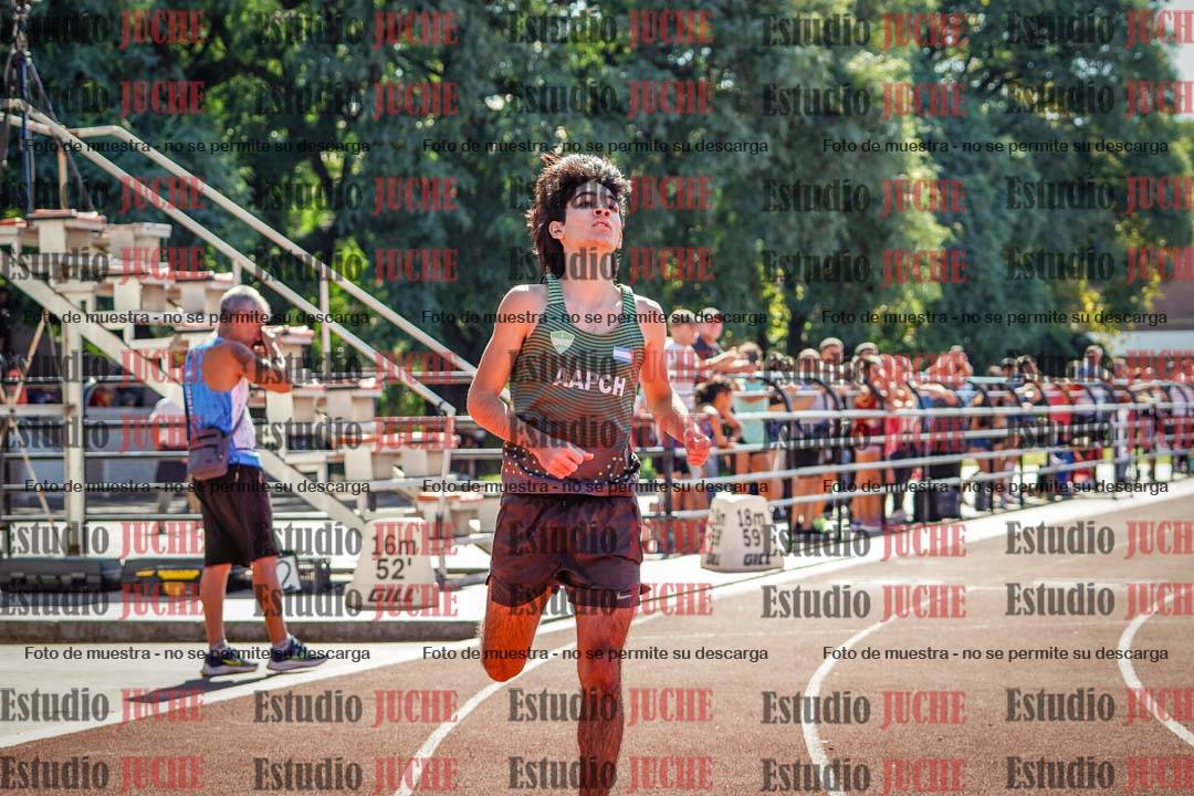 Fotos de los 200 m llanos de varones