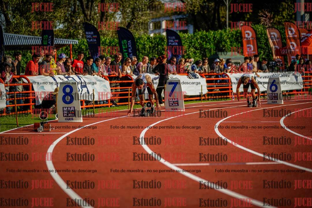 Fotos de los 400 m con vallas de varones