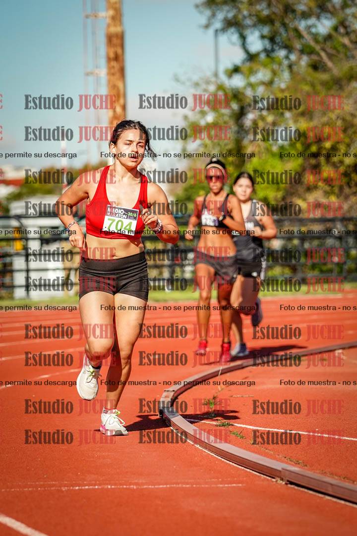 Fotos de los 1500 m de mujeres