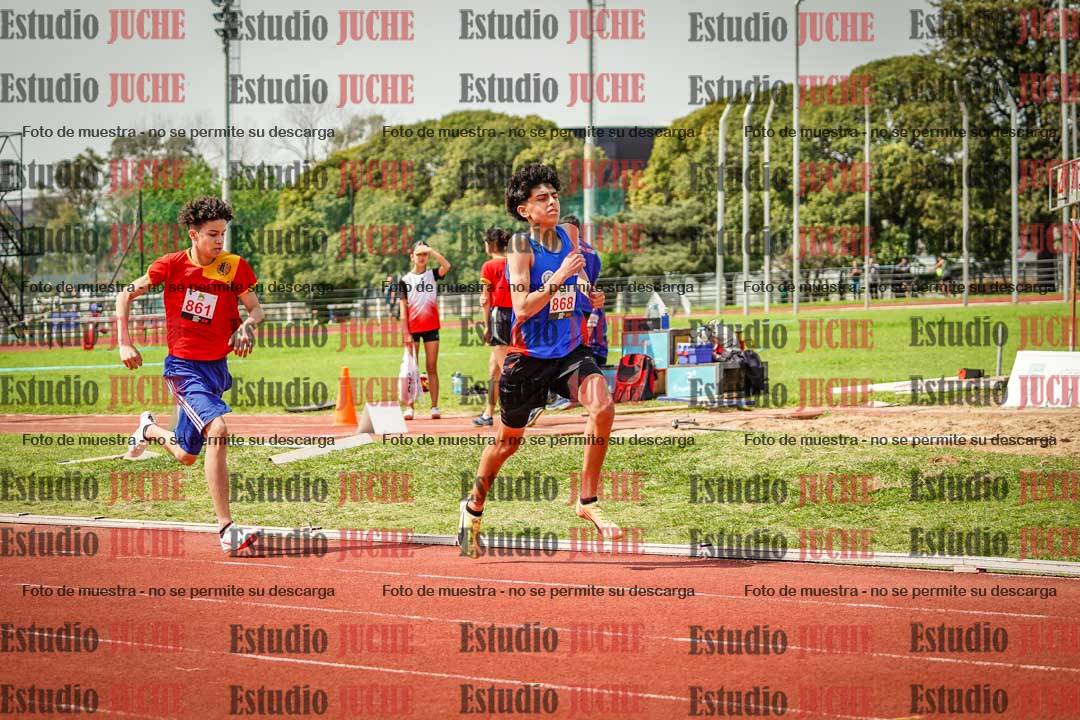 Fotos de los 600 m llanos de varones
