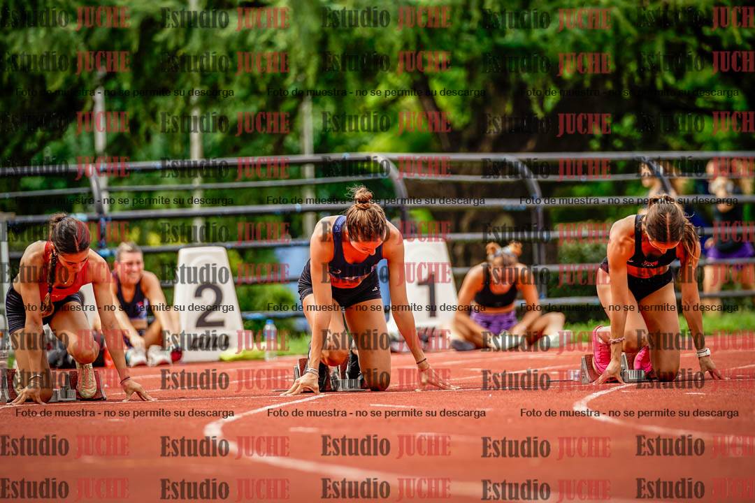 Fotos de los 100 m llanos de mujeres - FINAL