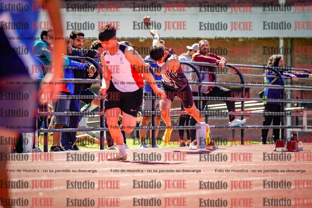 Fotos de los 100 m de varones
