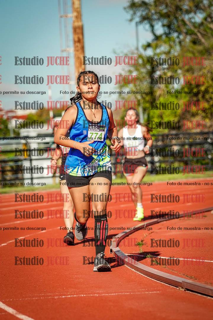Fotos de los 1500 m de mujeres
