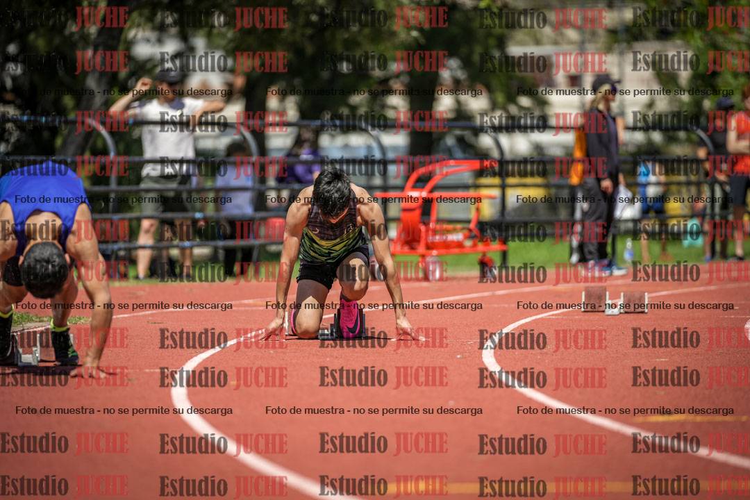 Fotos de los 200 m llanos de varones
