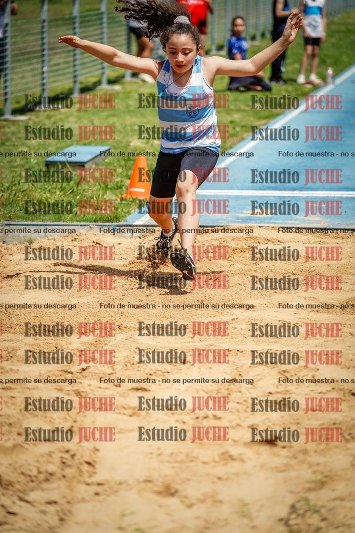 Fotos del salto en largo de mujeres - U12