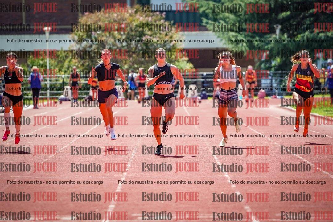 Fotos de los 100 m de mujeres