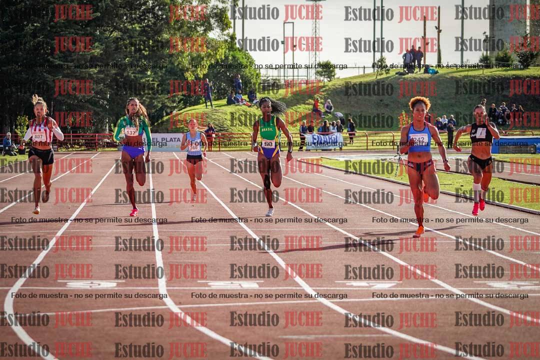 Fotos de los 200 m llanos de mujeres - hepta 4