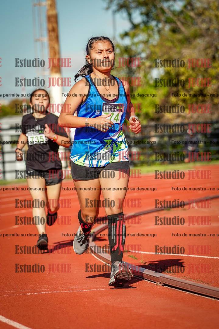Fotos de los 1500 m de mujeres