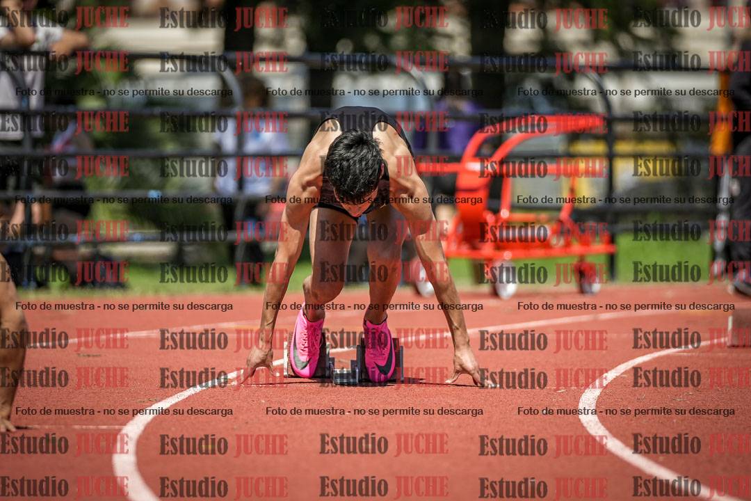 Fotos de los 200 m llanos de varones