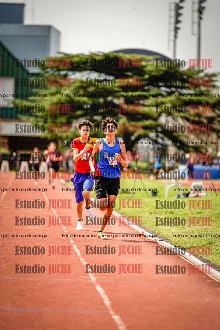Fotos de los 600 m llanos de varones