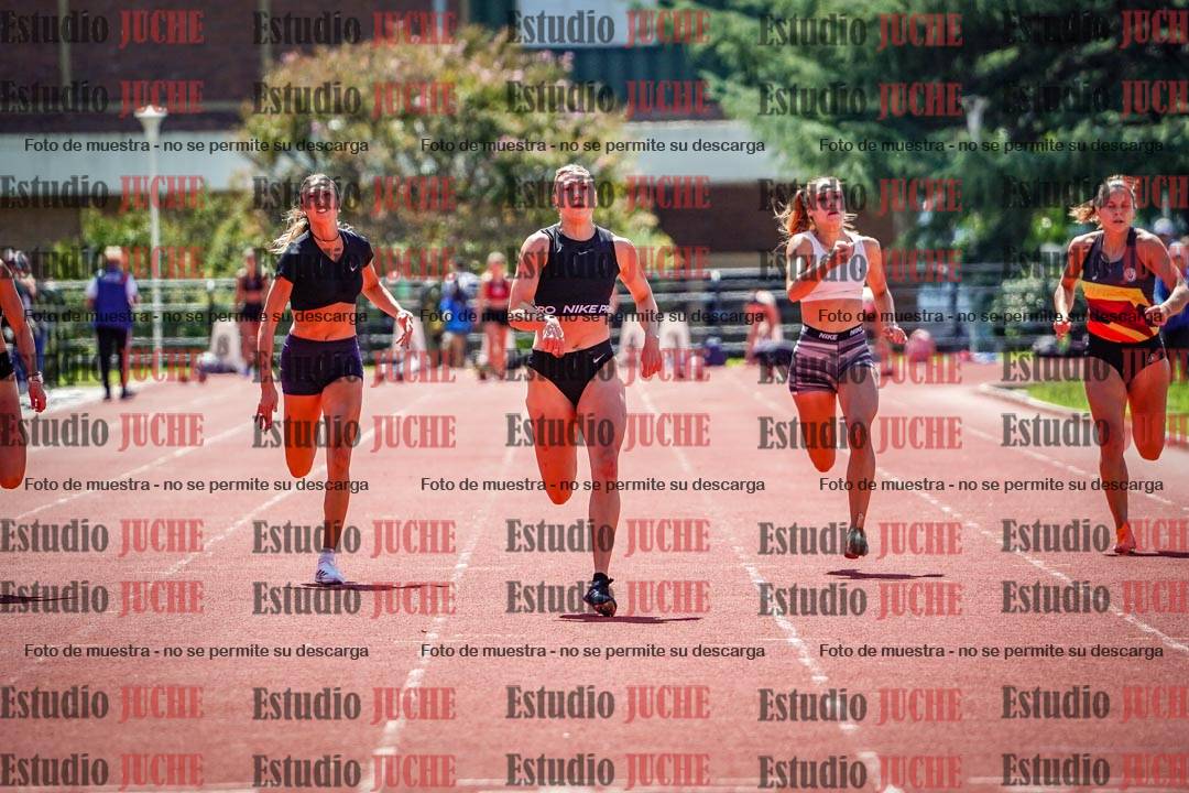 Fotos de los 100 m de mujeres