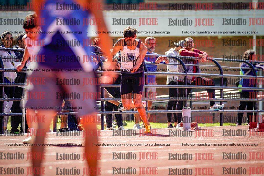 Fotos de los 100 m de varones