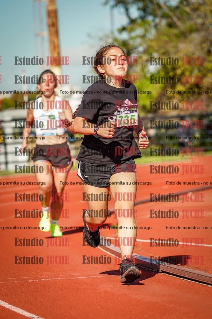 Fotos de los 1500 m de mujeres