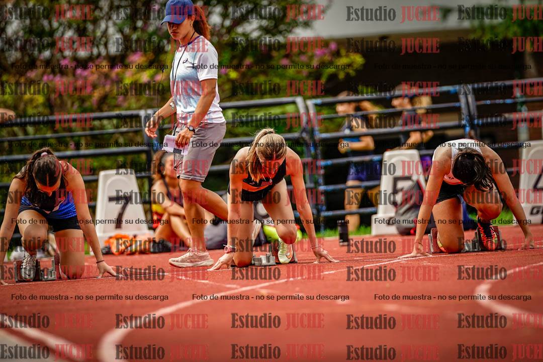 Fotos de los 100 m llanos de mujeres - FINAL