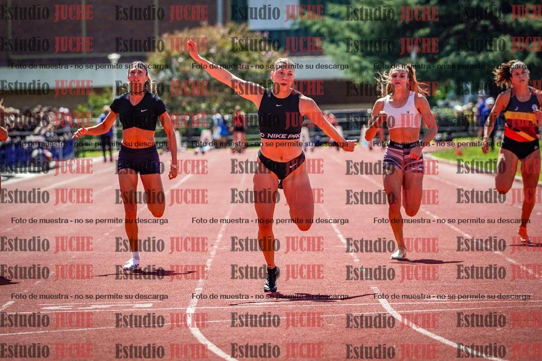 Fotos de los 100 m de mujeres