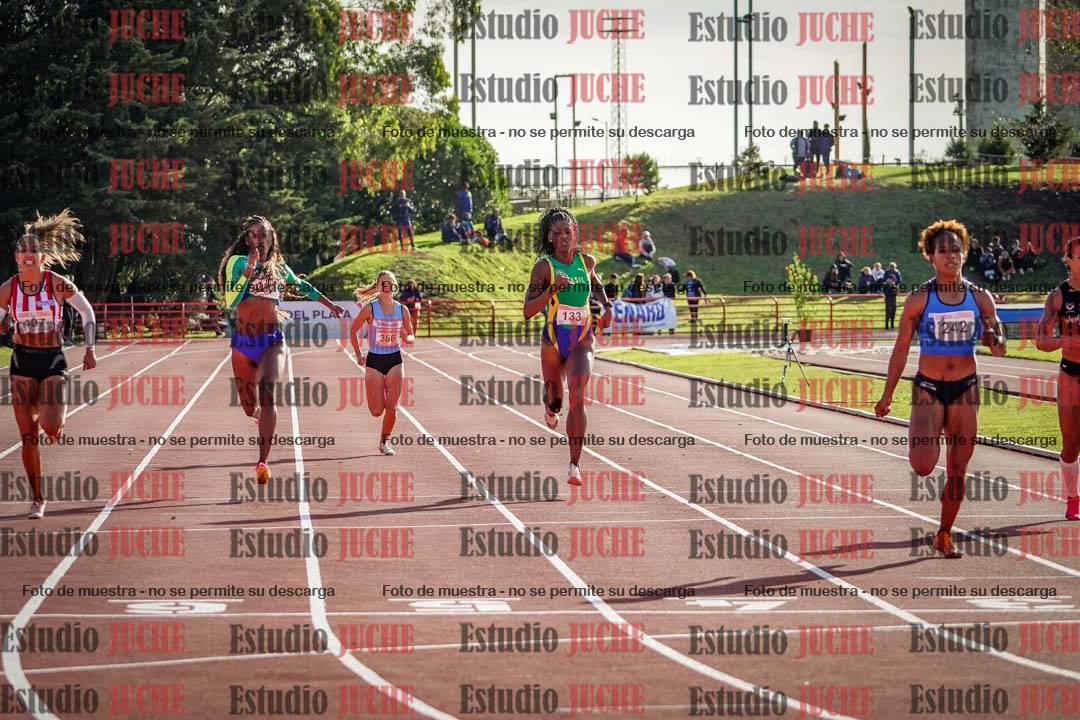 Fotos de los 200 m llanos de mujeres - hepta 4