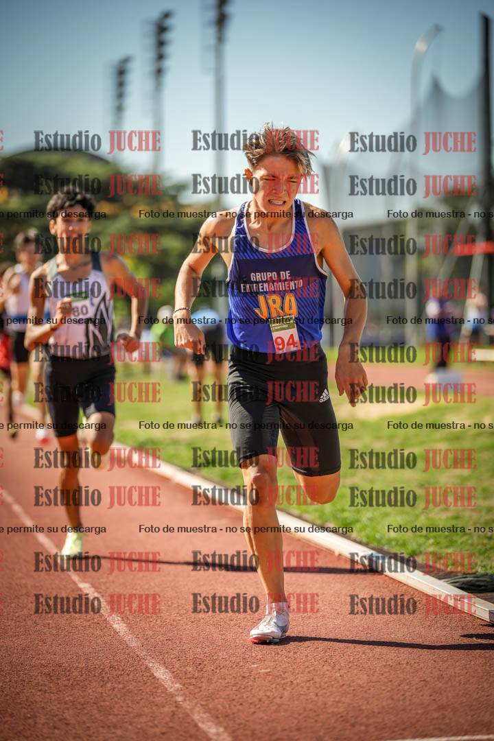 Fotos de los 600 m llanos de varones